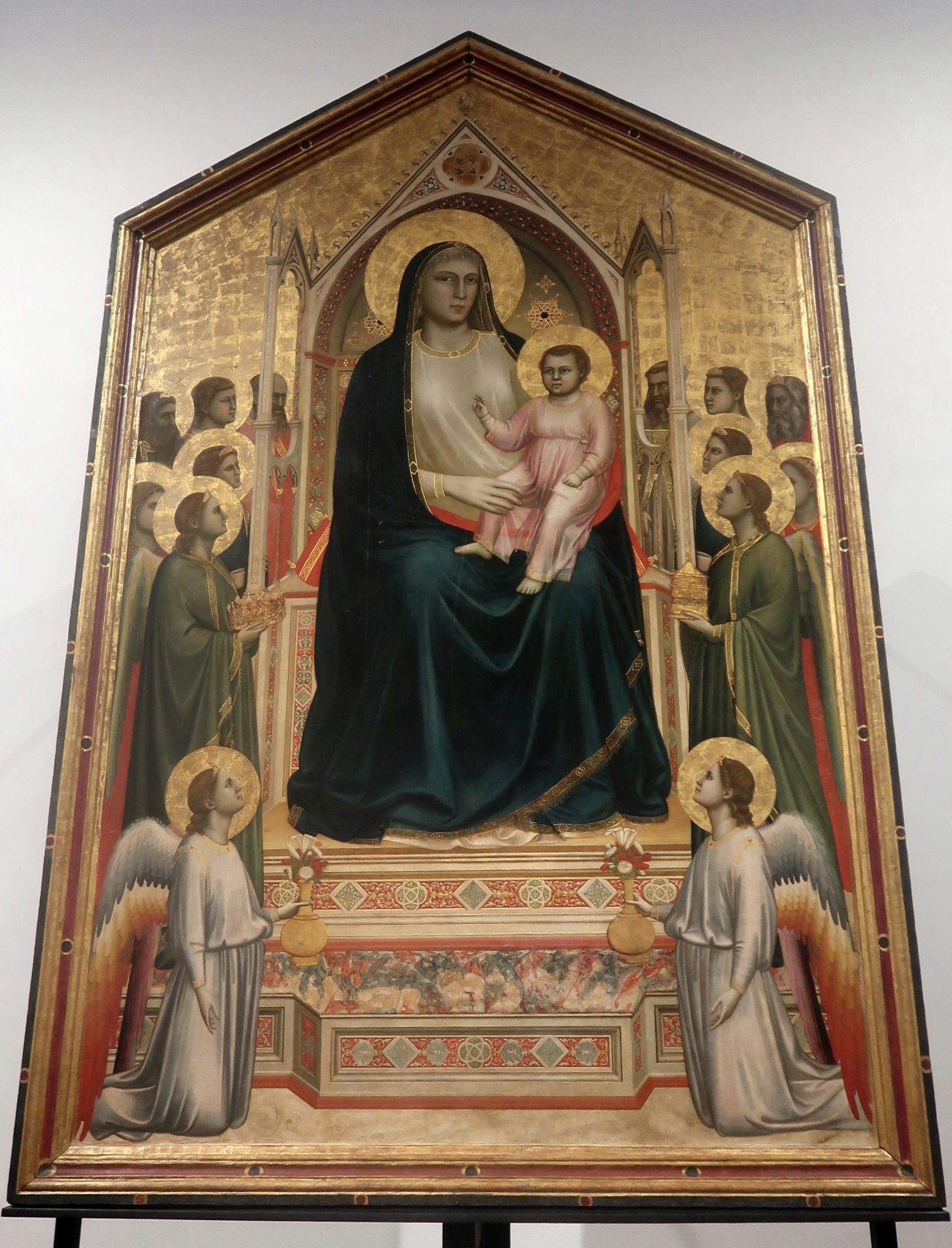 Giotto, Ognissanti Maesta o.1306-1310
