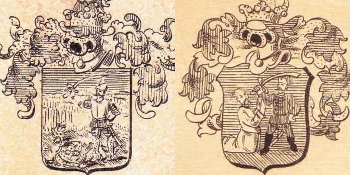 Heraldika: Turci nabijeni na kolac na hrvatskim plemićkim grbovima