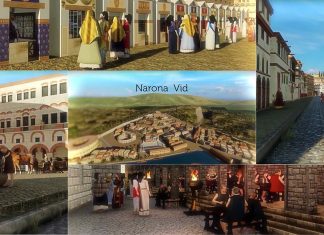 3D antička Narona – od trga do kuhinje i taverne