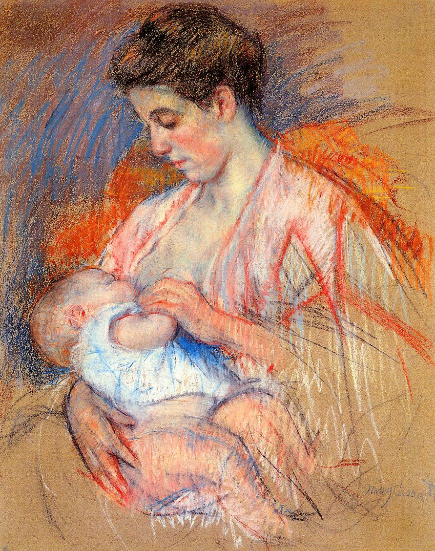 mother-jeanne-nursing-her-baby-1908
