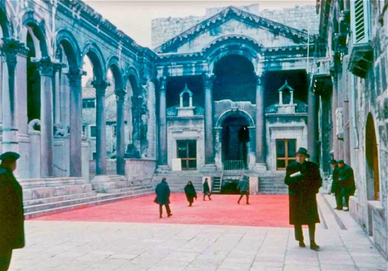 Slika 12 - Crveni Peristil, 11. siječnja 1968.