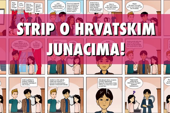 STRIP o hrvatskim junacima: Metodička vježba