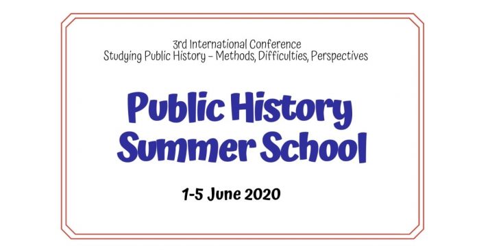 Public History Summer School 2020 održat će se preko Teamsa!