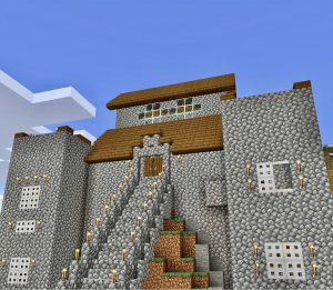 Lekcija u Minecraftu: Srednjovjekovno selo (materijal: Sanela Toša Ljubičić)