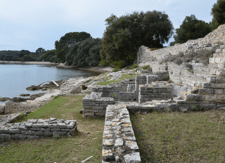 Arheološki ostatci i dekoracije iz rimske vile na Brijunima